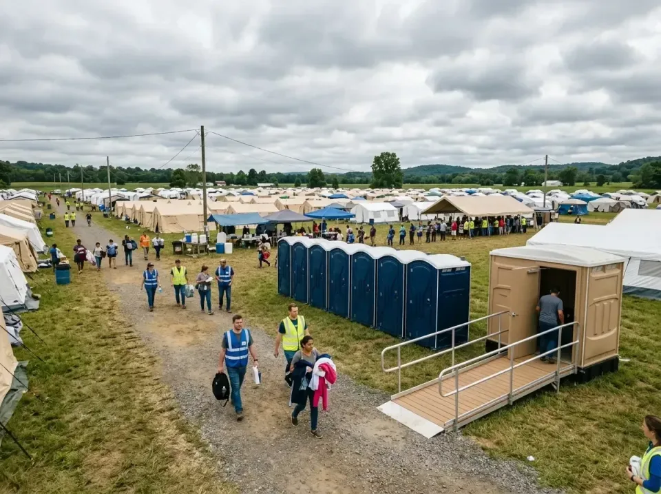 disaster-relief-camp-restrooms-010 — frequently asked questions, Dumpster & Portable Bathrooms Rental in Larkfield-Wikiup, CA